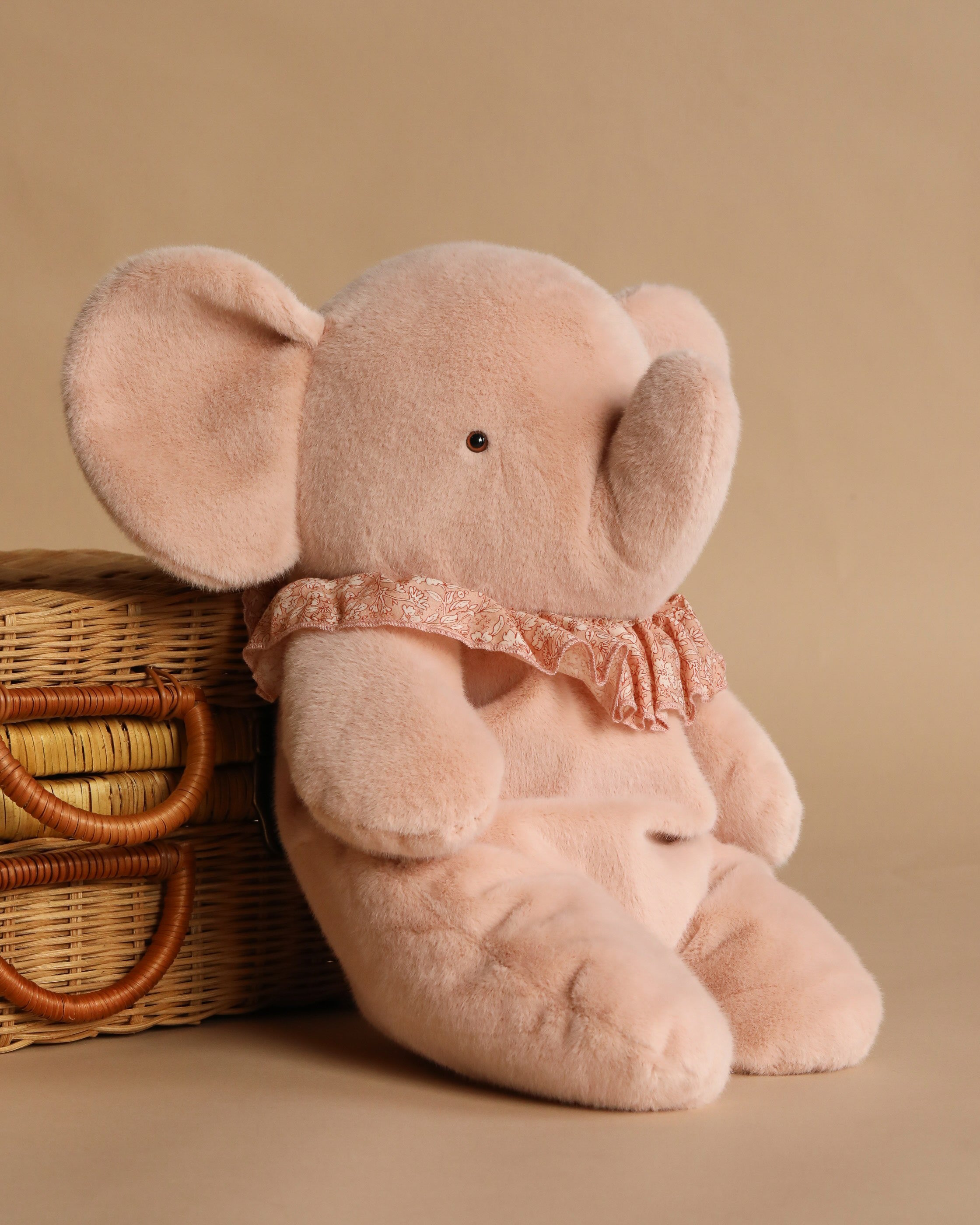 Maileg Elephant Plush, Big - Powder