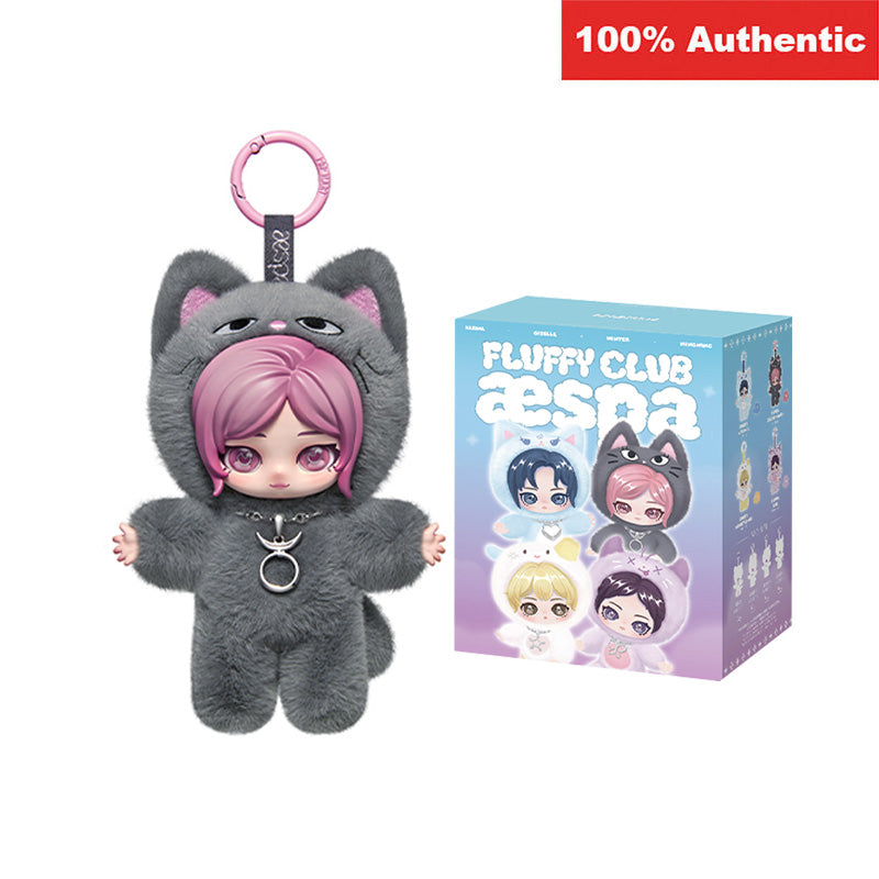 Aespa Fluffy Club Series Vinyl Plush Doll Pendant