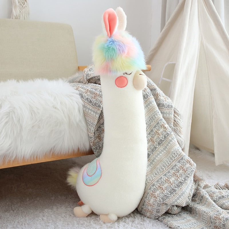 Cute Alpaca (With Rainbow Hair) Pillow Plush Toys 67-130cm