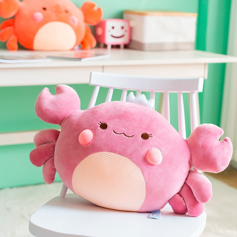 Crab Plush Toys 58cm (Grey/Pink/Purple/Orange)