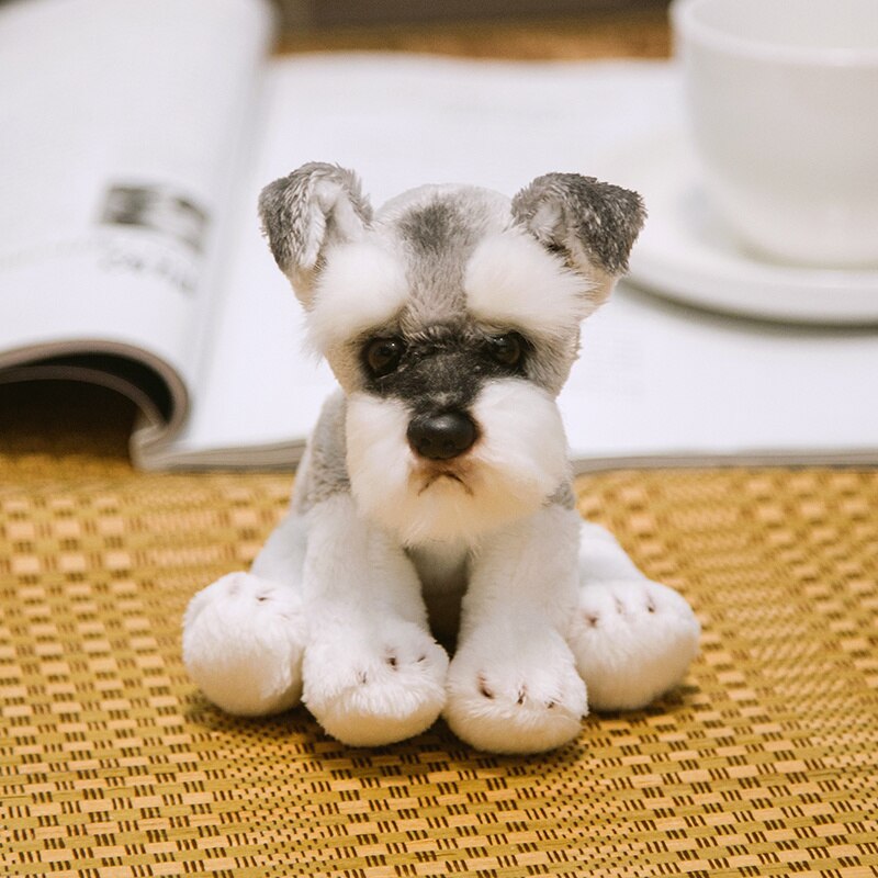 Dog (Lifelike Schnauzer) Plush Toys