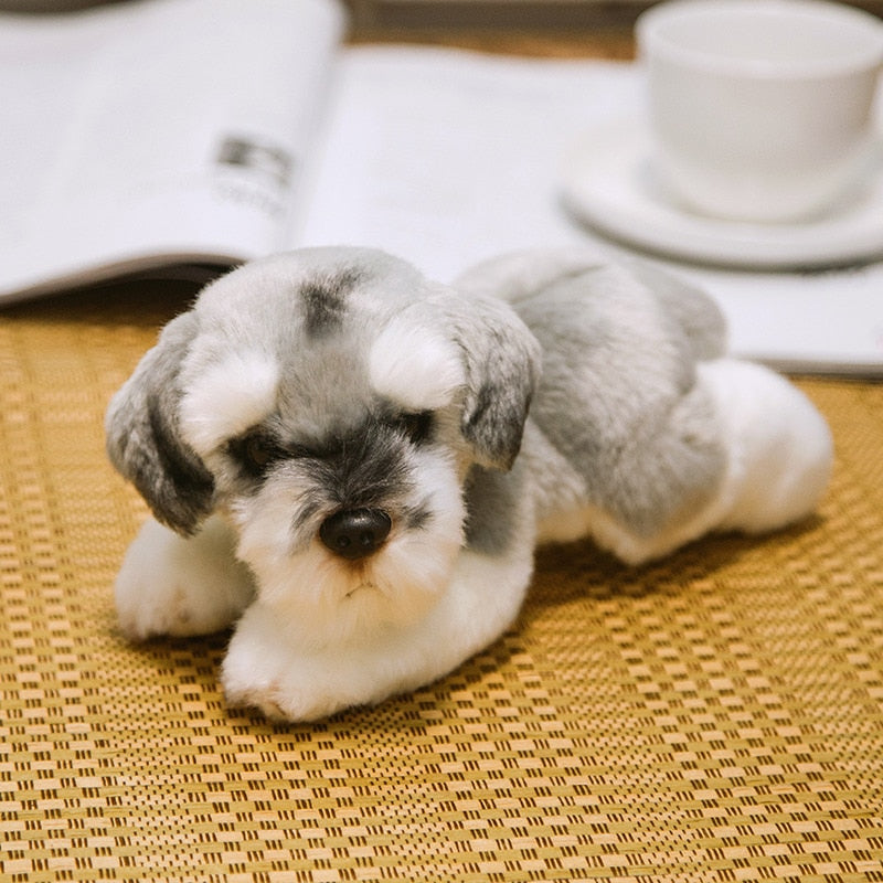 Dog (Lifelike Schnauzer) Plush Toys