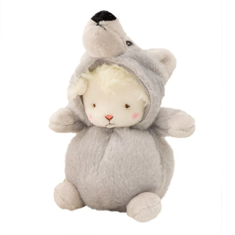 Sheep (Animal Dress Up) Plush Keychain 12cm