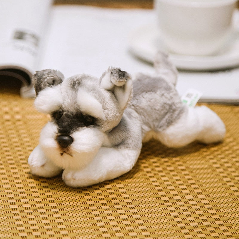 Dog (Lifelike Schnauzer) Plush Toys