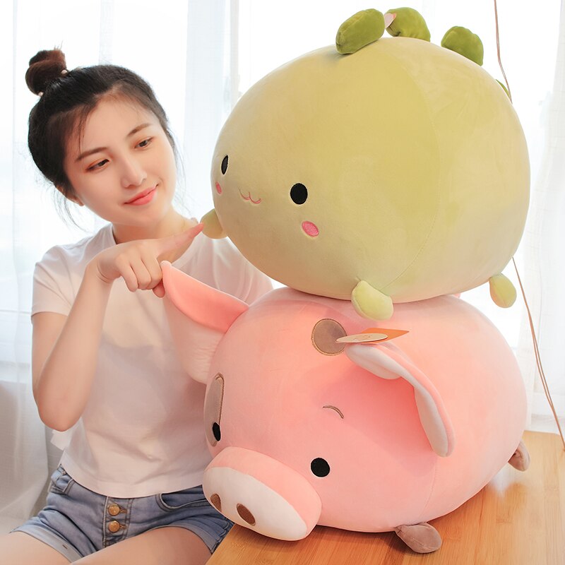 Animal (Dinosaur/Pig/Shiba Inu Dog/Elephant) Plush Toys 35/45cm