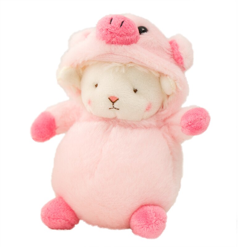 Sheep (Animal Dress Up) Plush Keychain 12cm