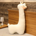 Cute Alpaca Pillow Plush Toys 75cm/100cm/130cm - White/Brown