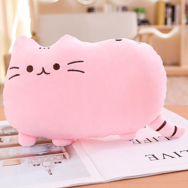 Cute Colourful Cat Plush Toys 25cm