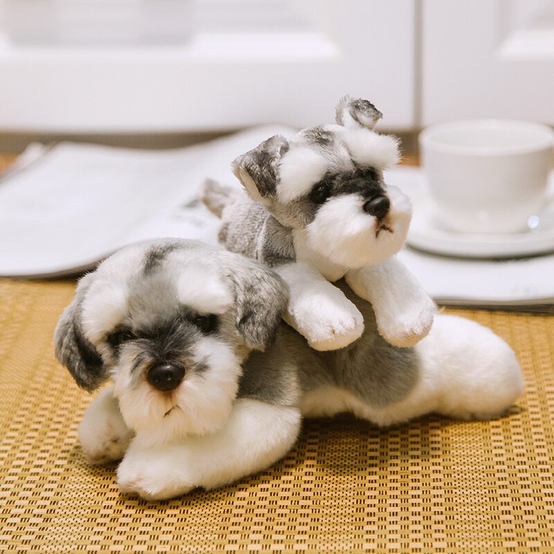 Dog (Lifelike Schnauzer) Plush Toys