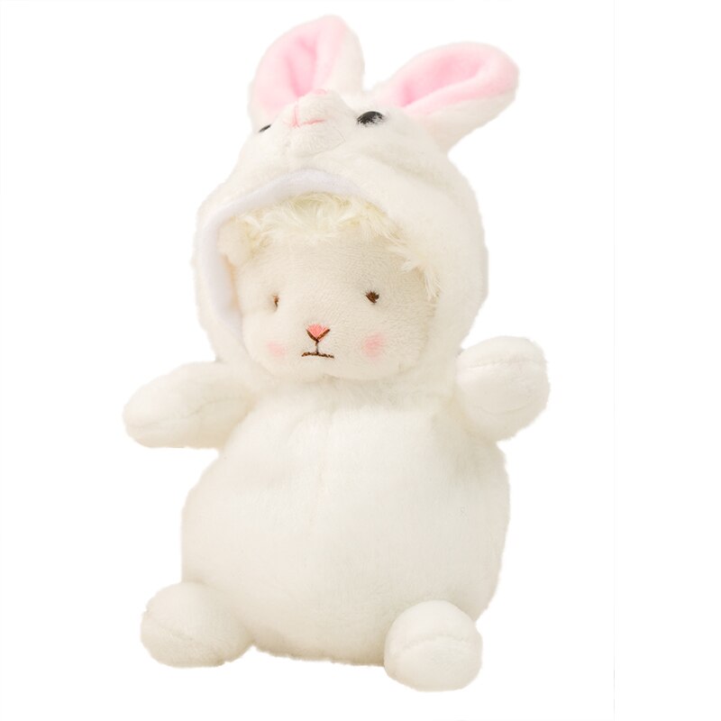 Sheep (Animal Dress Up) Plush Keychain 12cm