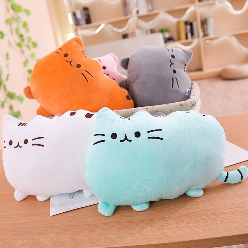 Cute Colourful Cat Plush Toys 25cm