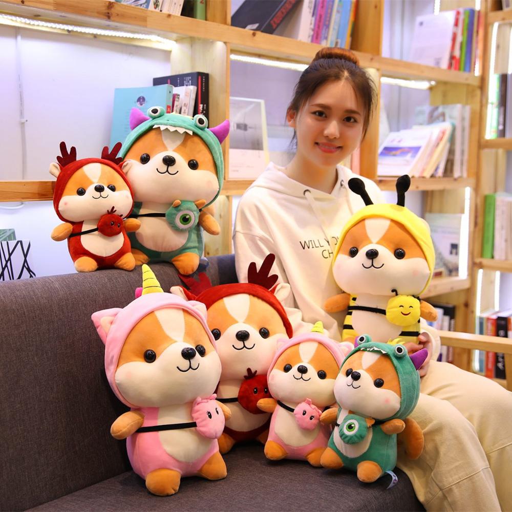 Kawaii Cosplay Shiba Inu Dog Plush Toys 35/50cm