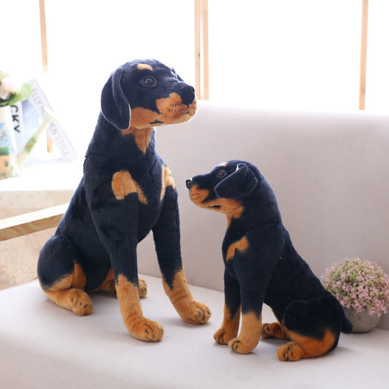 Dog (Lifelike Doberman) Plush Toys 23-66cm