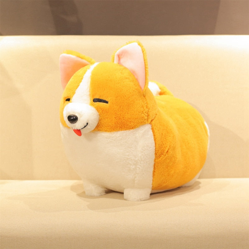 Cute Corgi Dog Plush Toys 38/45/60cm