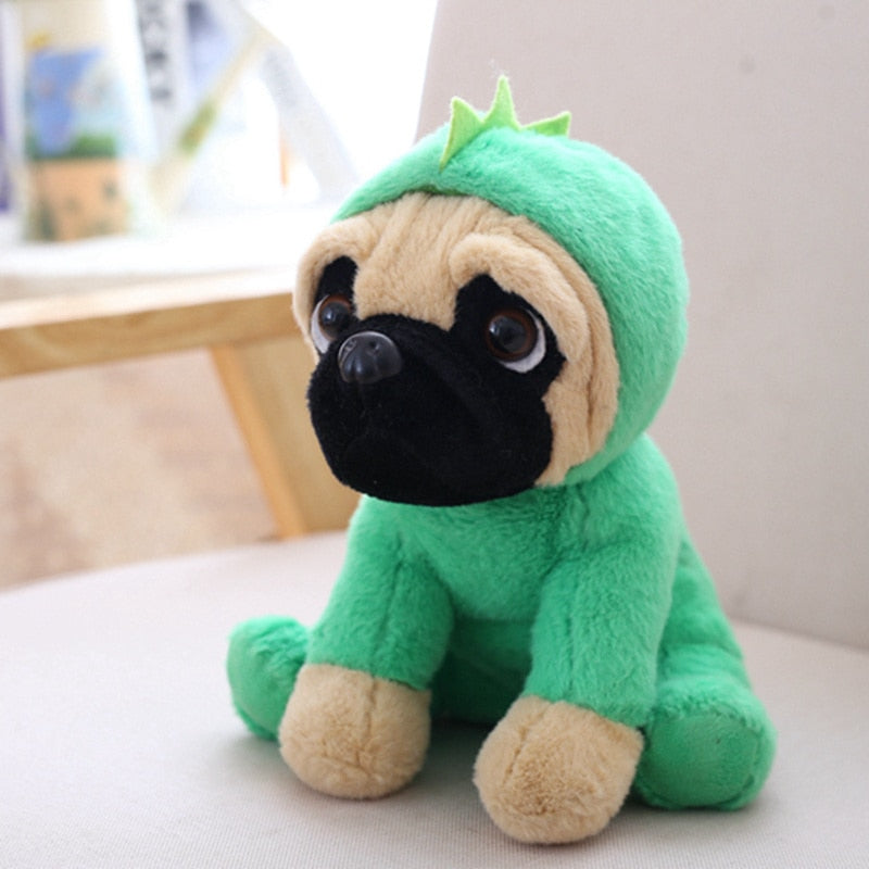 Kawaii Cosplay Pug Plush Toys 20cm