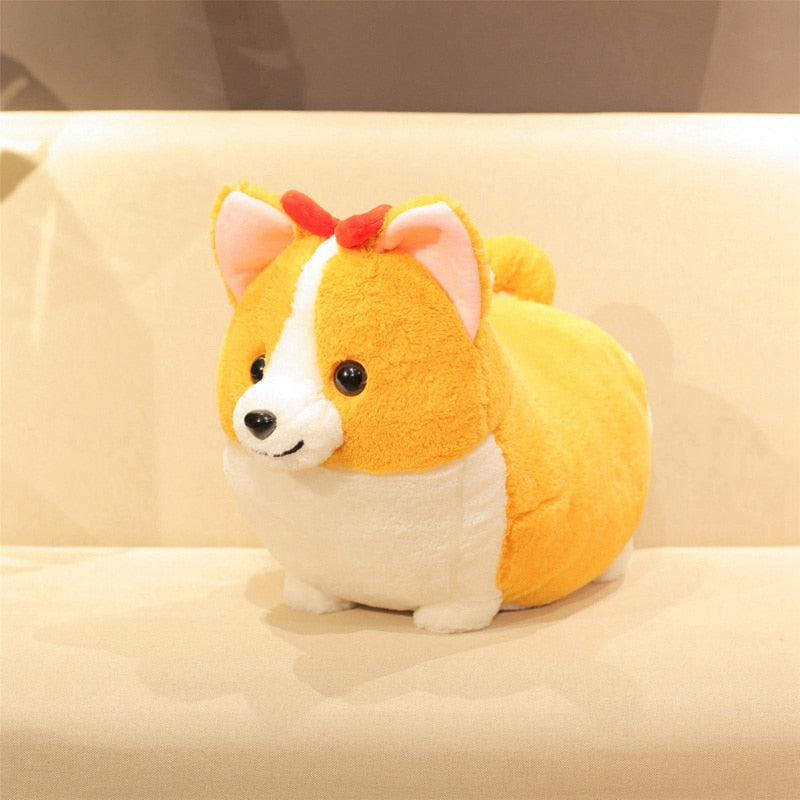 Cute Corgi Dog Plush Toys 38/45/60cm
