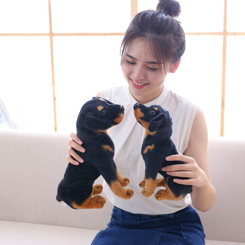 Dog (Lifelike Doberman) Plush Toys 23-66cm