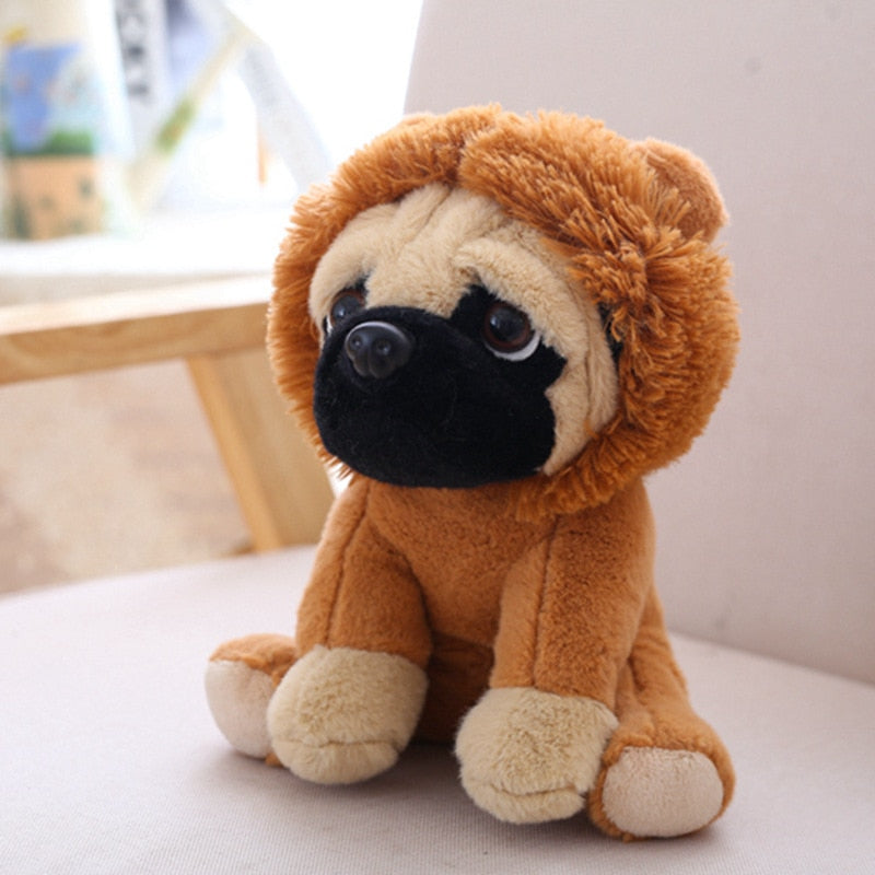 Kawaii Cosplay Pug Plush Toys 20cm