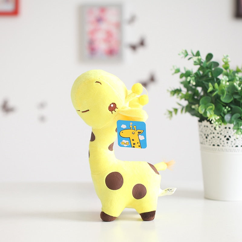 Giraffe Plush Toys 18cm/25cm (Green/Blue/Yellow/Red/Purple/Sky Blue)
