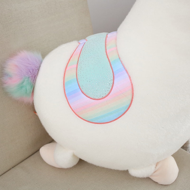 Cute Alpaca (With Rainbow Hair) Pillow Plush Toys 67-130cm