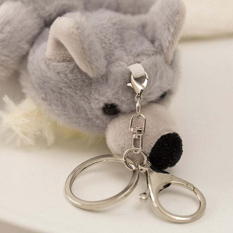 Sheep (Animal Dress Up) Plush Keychain 12cm