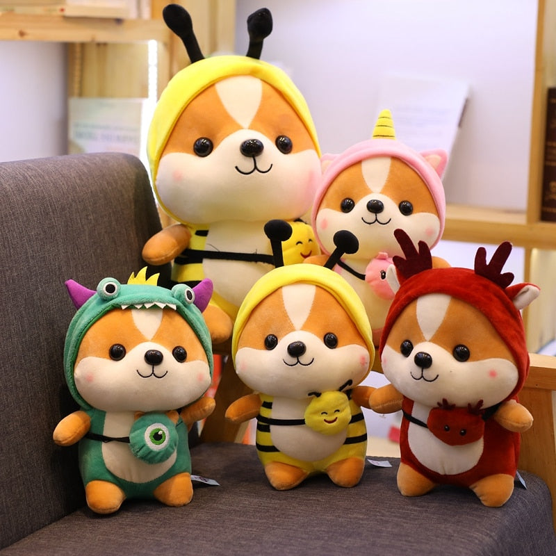 Kawaii Cosplay Shiba Inu Dog Plush Toys 35/50cm