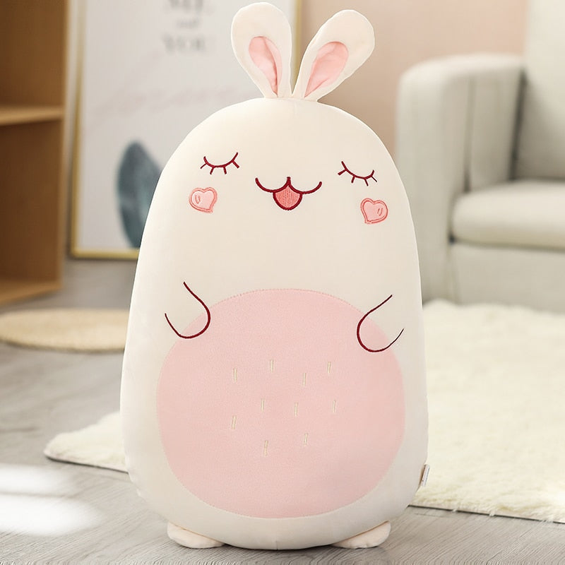 Animal (Chicken/Rabbit/Lion/Unicorn/Pig/Dinosaur/Dog) Chubby Pillow Plush Toys 40-80cm