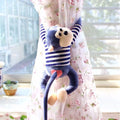 Cute Monkey Curtain Buckle Plush Toys - 10 Styles