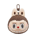 LABUBU Originals-Brown Silicone Earphone Bag 100% authentic