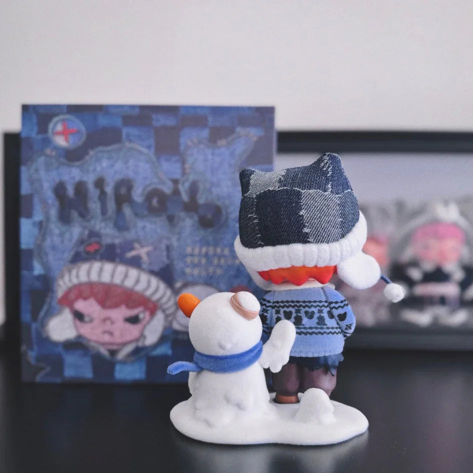 POP MART Hirono Before the Snow Melts Series Figure Hanging Card