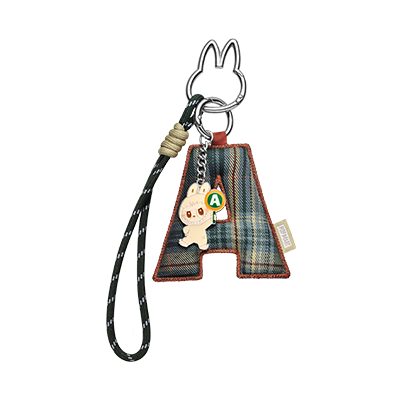 POPMART Labubu Pin for Love Series- Letter Pendant Blind Box (A-M）