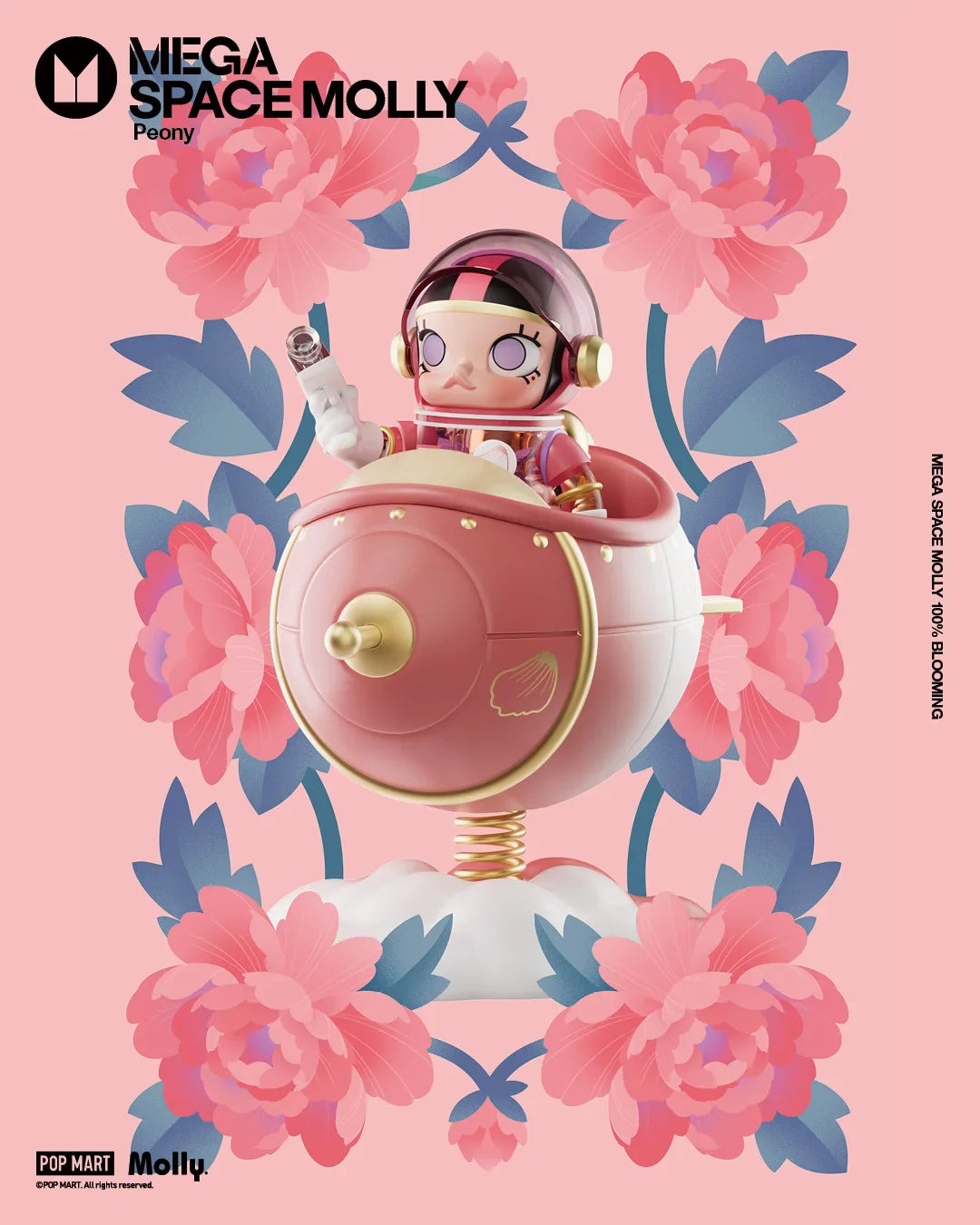 MEGA SPACE MOLLY BLOOMING SERIES 100%