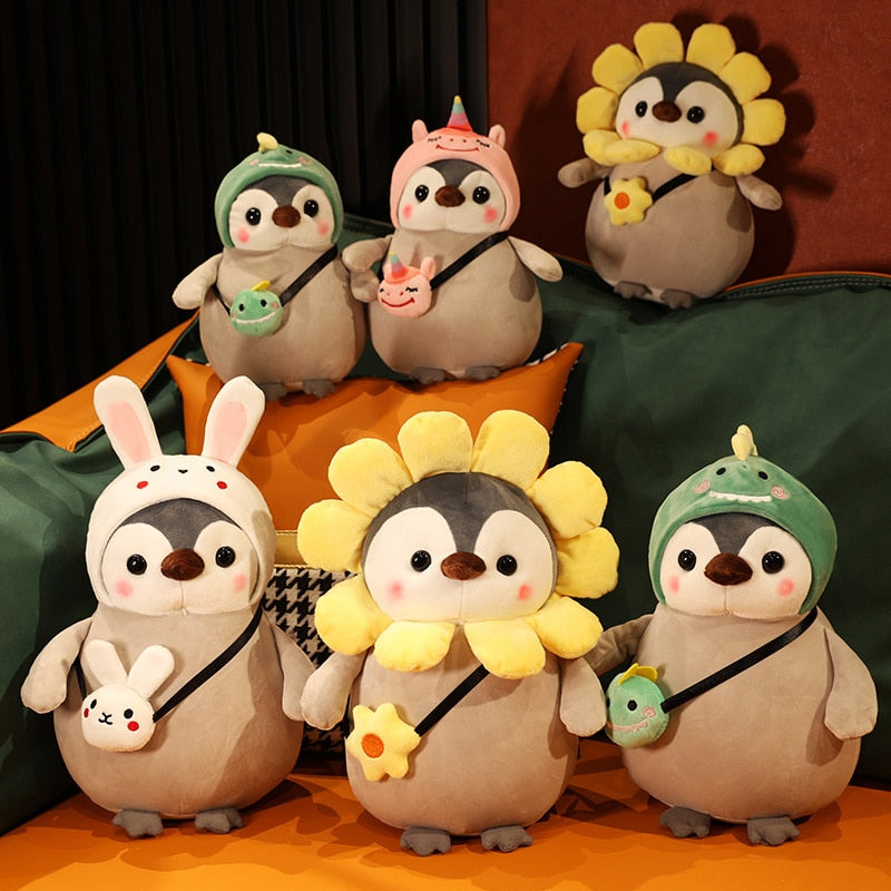 Kawaii Cosplay Penguin Plush Toys 25/35cm