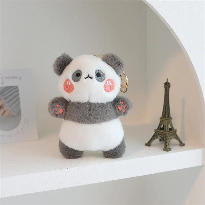 Cute Animal (Panda/Red Panda/Bear/Dog) Plush Keychains 13cm - 17 Styles