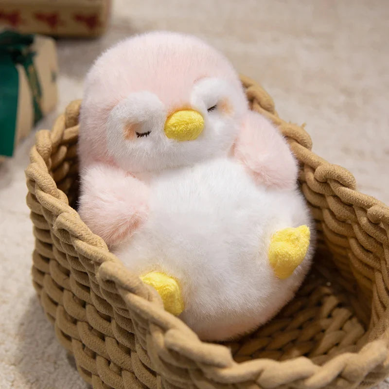 Cute Sleeping Penguin Plush Toys 20/30/40cm - Pink/Black