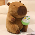Cute Capybara With Ice Cream/Coconut Or With Bags(Sports) Plush Toys 22/30cm - 8 Styles
