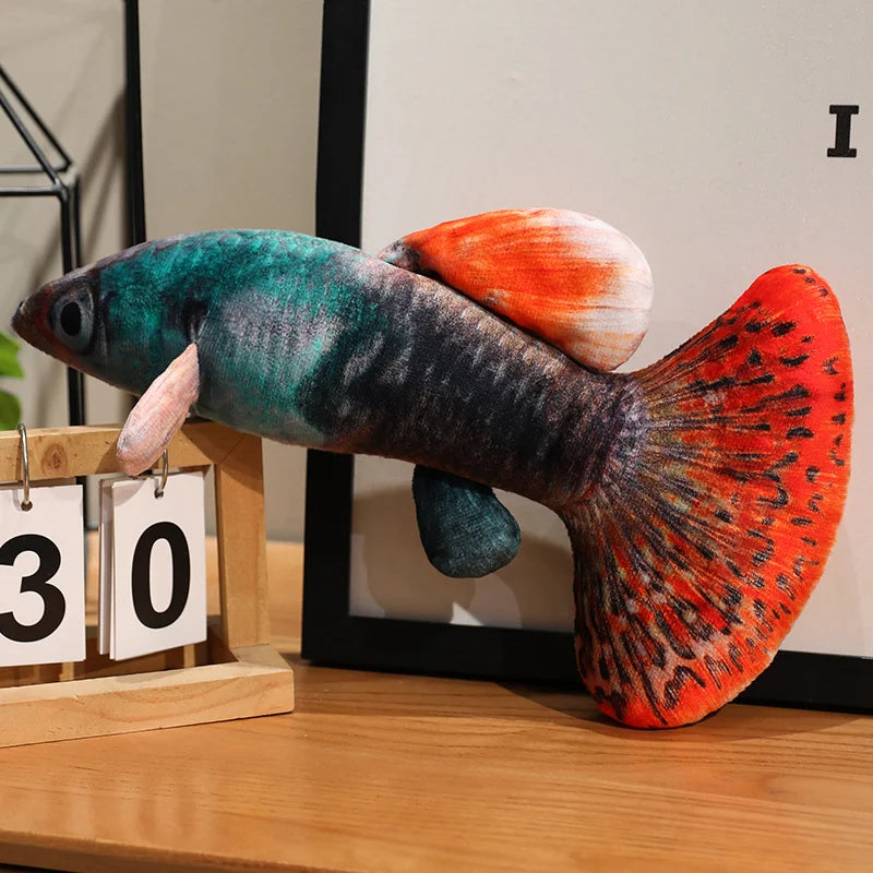 Fish (Guppy) Lifelike Plush Toys 40/60cm - 8 Styles