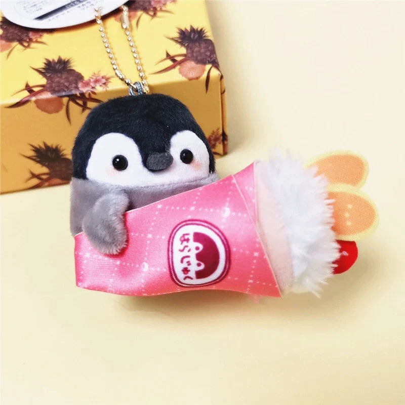 Cute Penguin Plush Keychains 8-11cm (7 Styles)