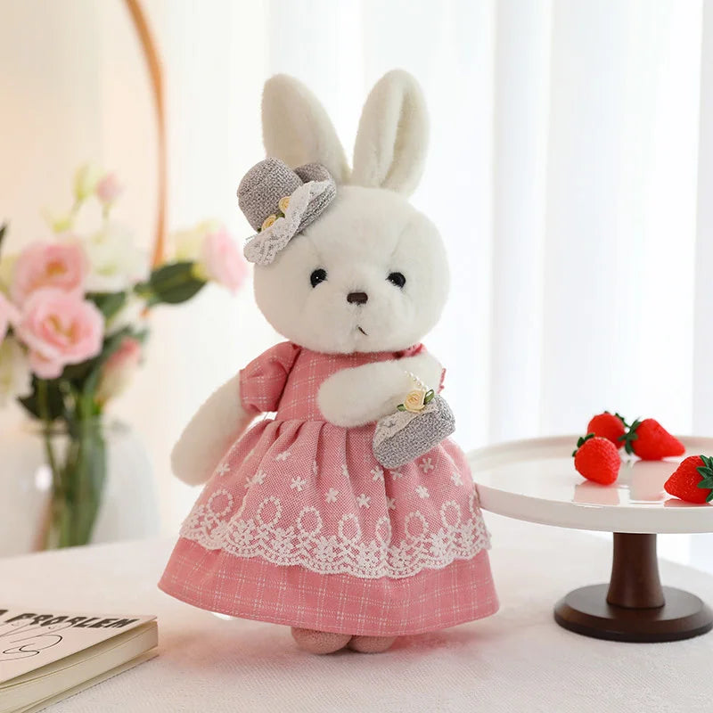Cute Rabbit/Bear (Dress-up) Plush Toys 28cm - 6 Styles
