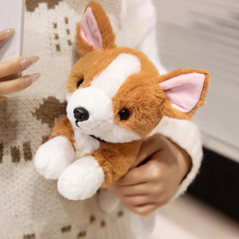 Cute Dog Plush Toys 23-25cm - Husky/Corgi/Pug/Beagle/German Shepherd/Bulldog