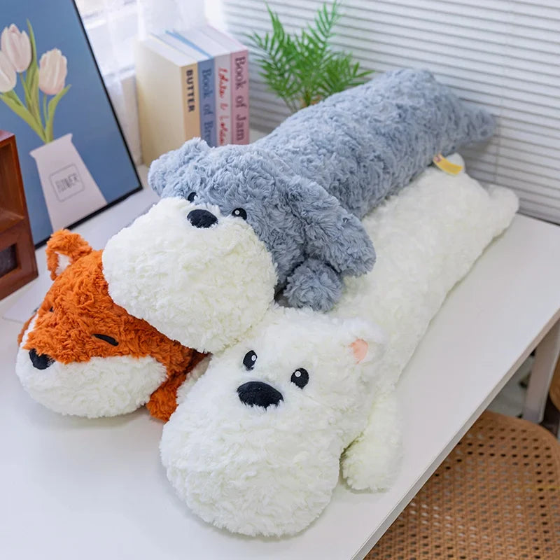 Lying Animal(Fox/Dog) Pillow Plush Toys 80/120cm