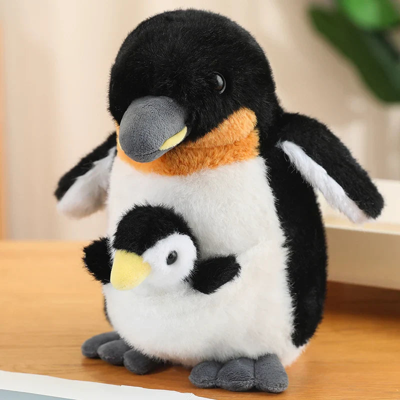 Cute Koala/Penguin With Kid Plush Toys 25cm