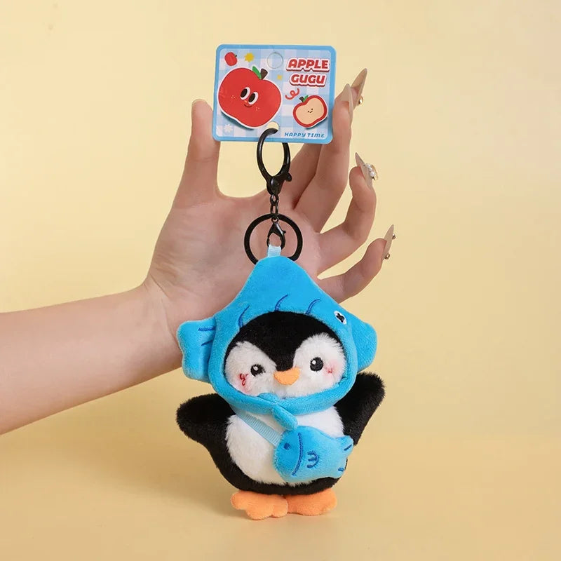 Cute Penguin With Deco Plush Keychains 13cm - 4 Styles