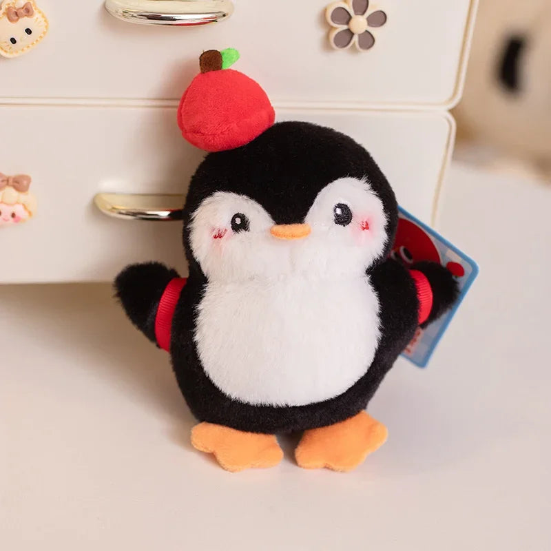 Cute Penguin With Deco Plush Keychains 13cm - 4 Styles