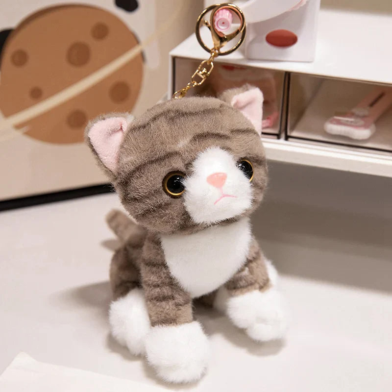 Cute/Kawaii Cat Plush Keychains 15cm - 7 Styles