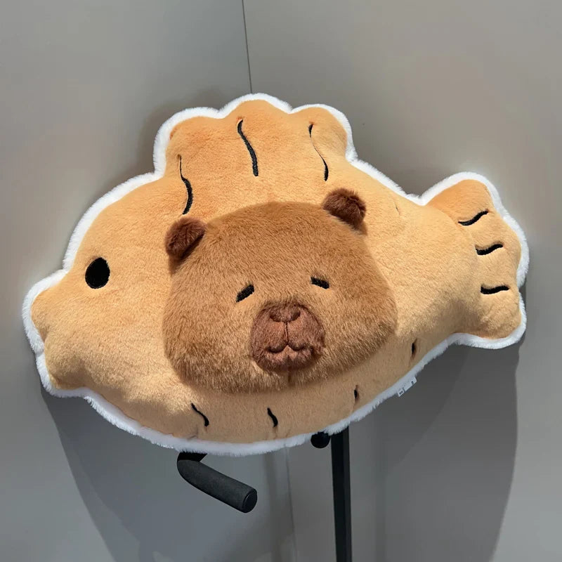 Cute Capybara Taiyaki (Japanese fish-shaped cake) Plush Toys 40/50cm