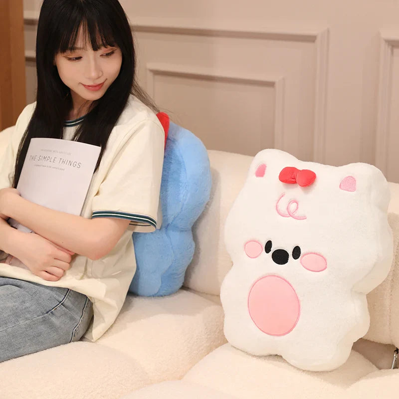 Cute Animal(Dog/Pig/Penguin/Mouse/Bear/Capybara) Plush Pillow Toys 40cm