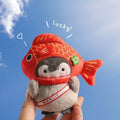 Cute Penguin Plush Keychains 8-11cm (7 Styles)