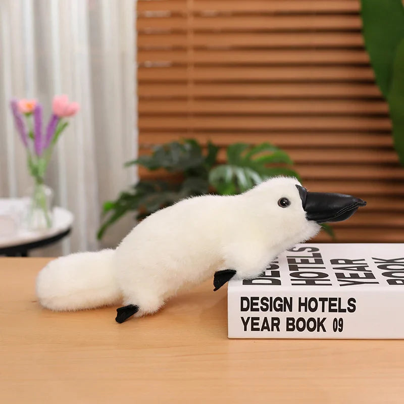 Cute White/Brown Platypus Plush Toys 30/35/45cm