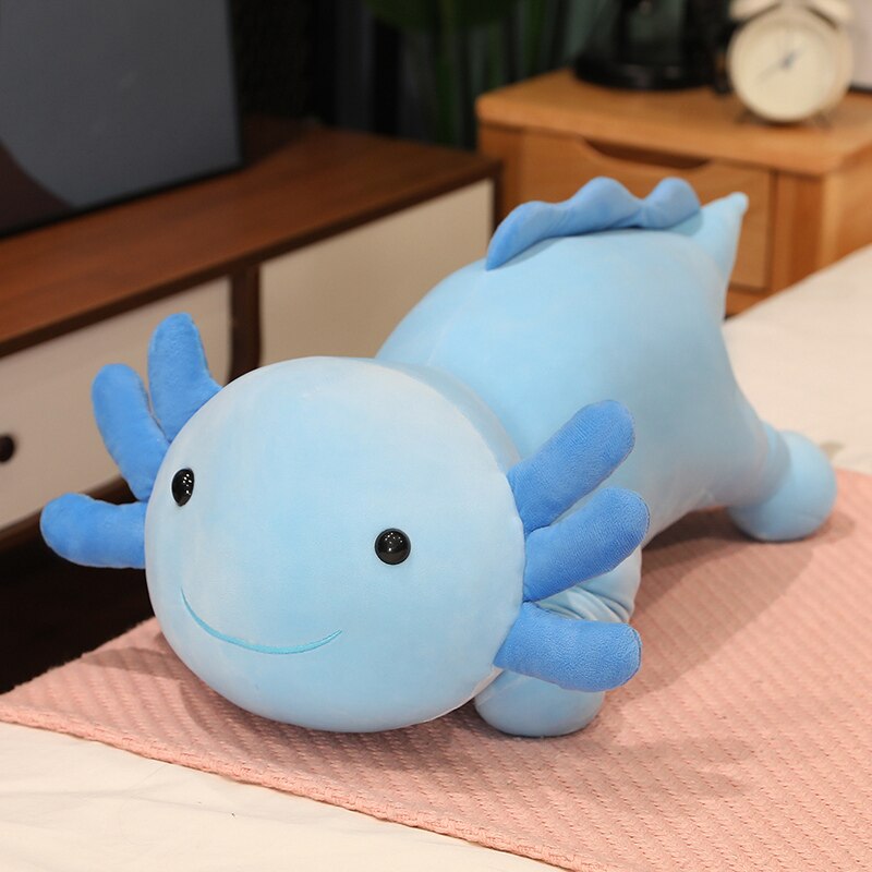 Cute Axolotl Plush Toys 60/90cm - Green/Blue/Pink/Purple